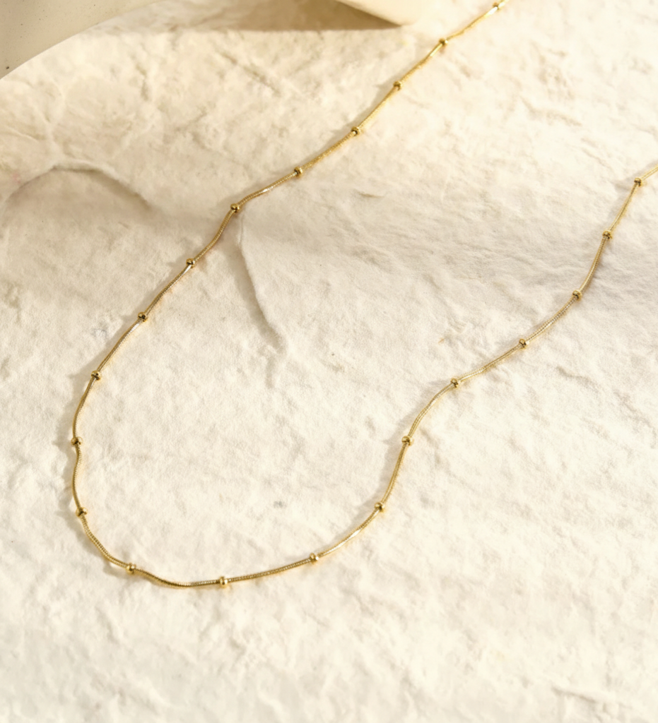 Aurette Bead Chain Necklace