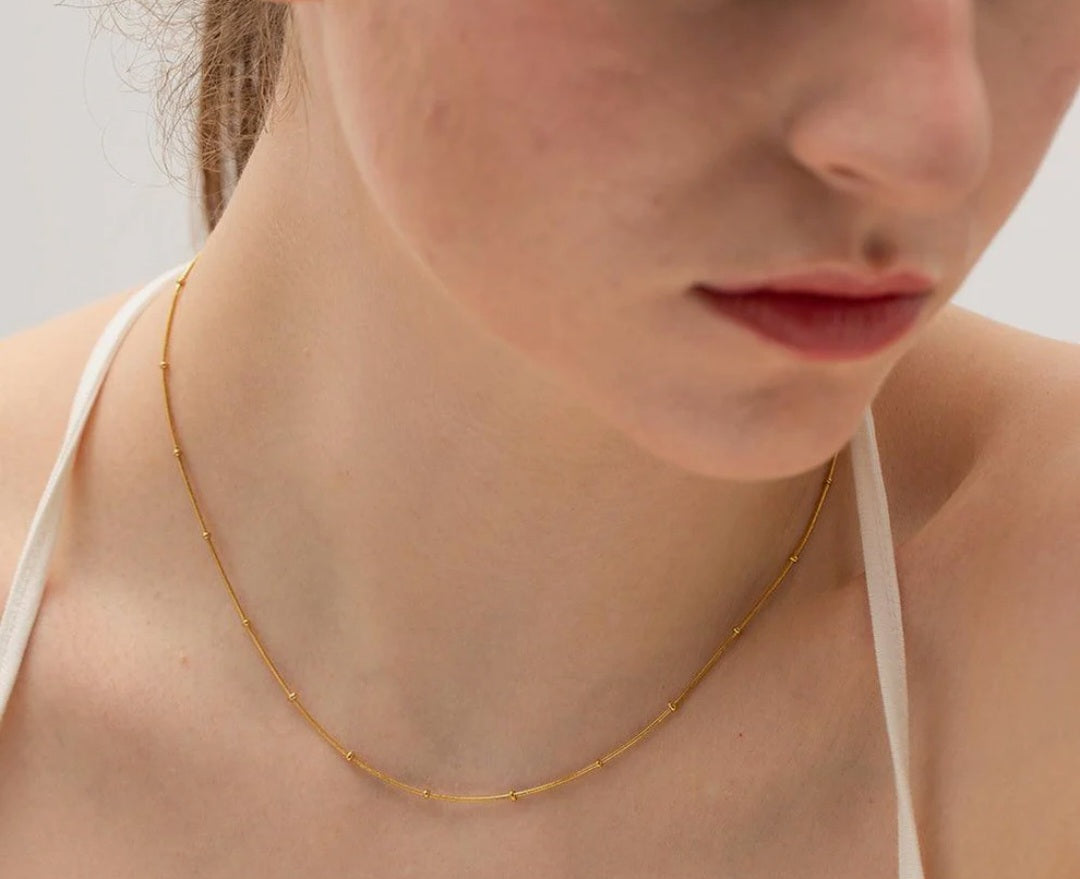Aurette Bead Chain Necklace