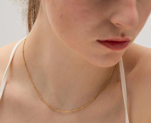 Aurette Bead Chain Necklace