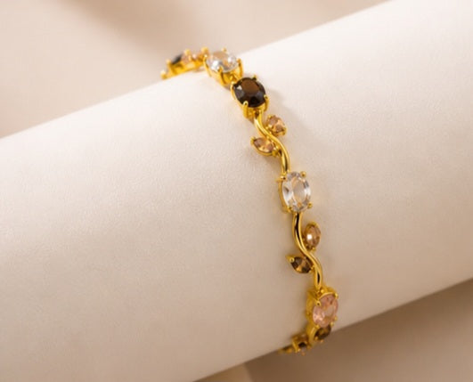 Amber Glow Bracelet