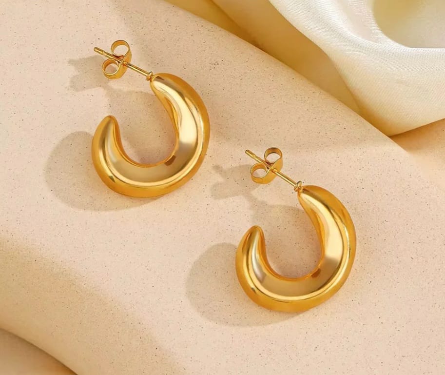 Lunara Bold Hoops