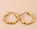 Virelle Textured Hoops