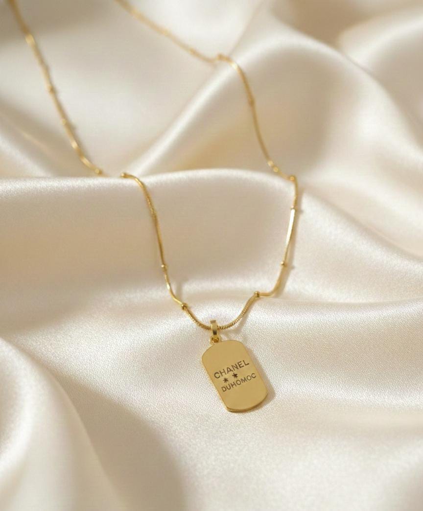 Luxe Tag Necklace