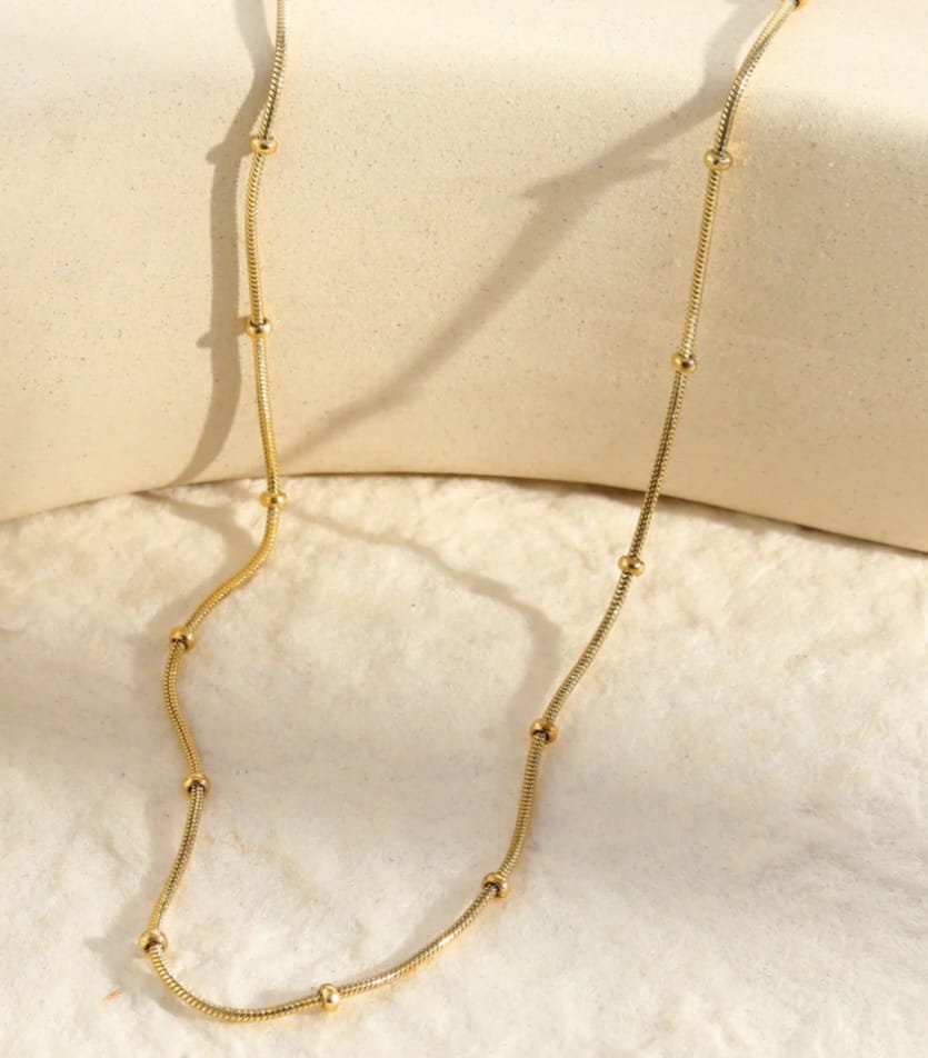 Aurette Bead Chain Necklace