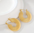 Moon Shaped Hoops