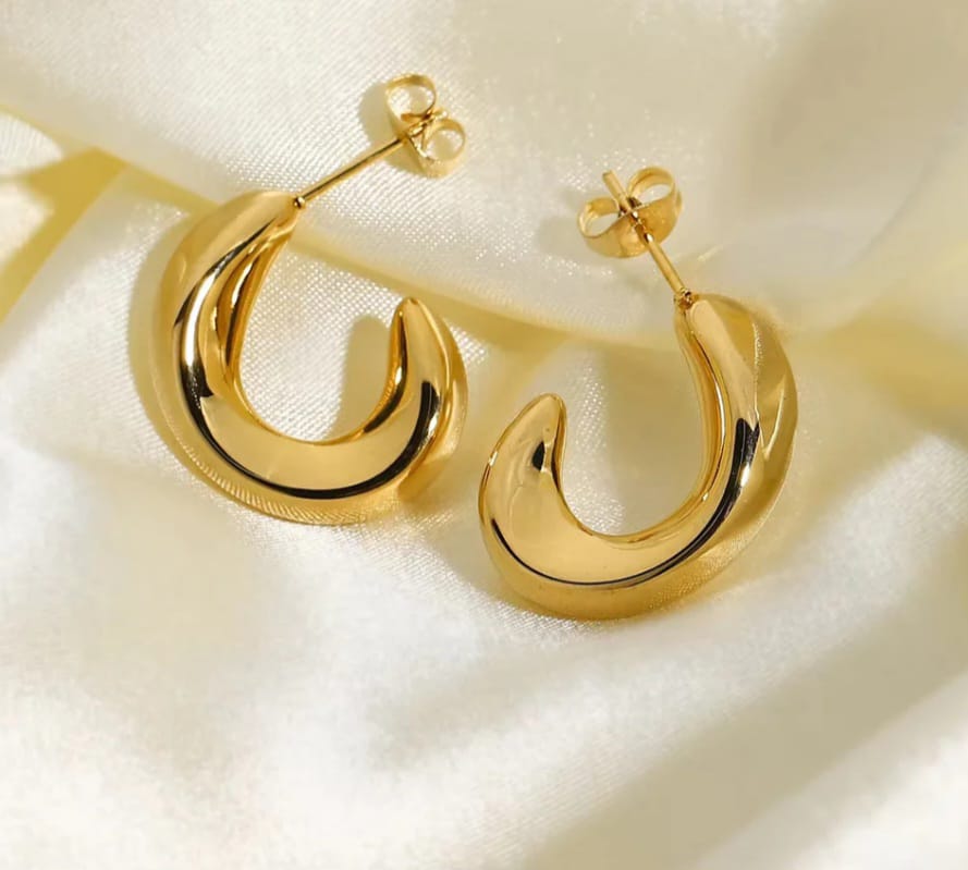 Lunara Bold Hoops