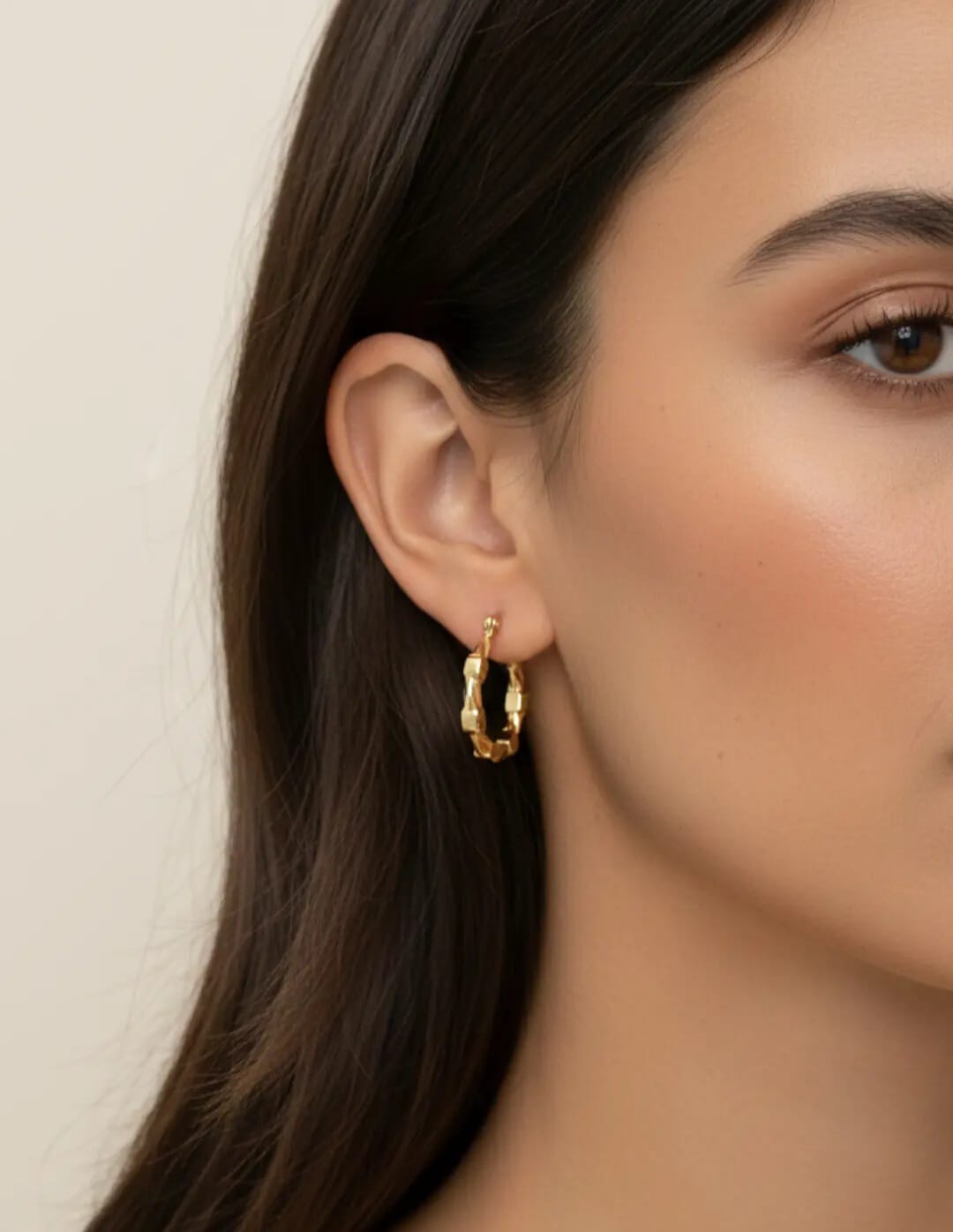 Virelle Textured Hoops