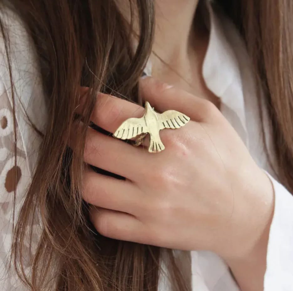 Golden Soar Ring
