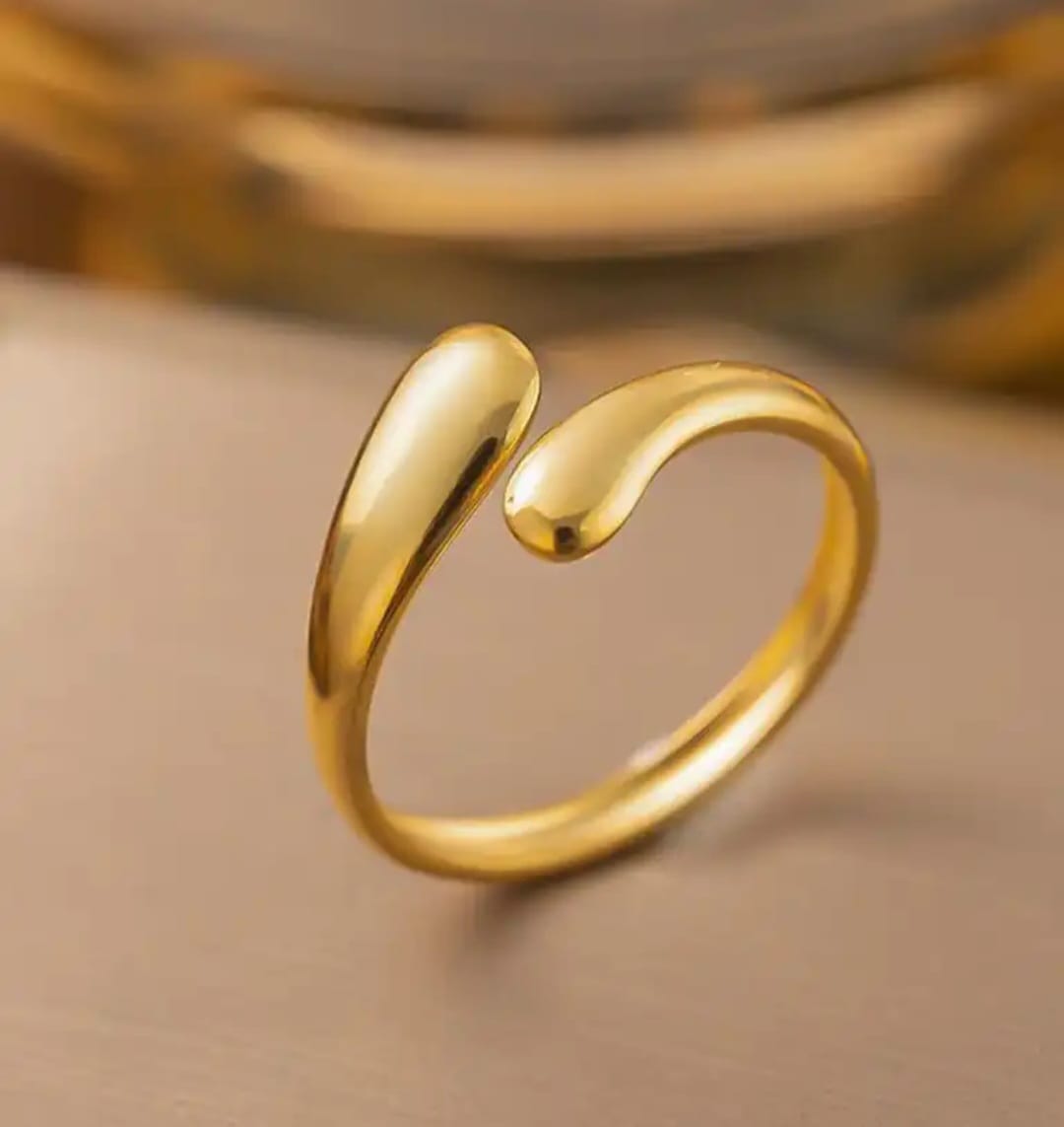 Golden Drift Ring