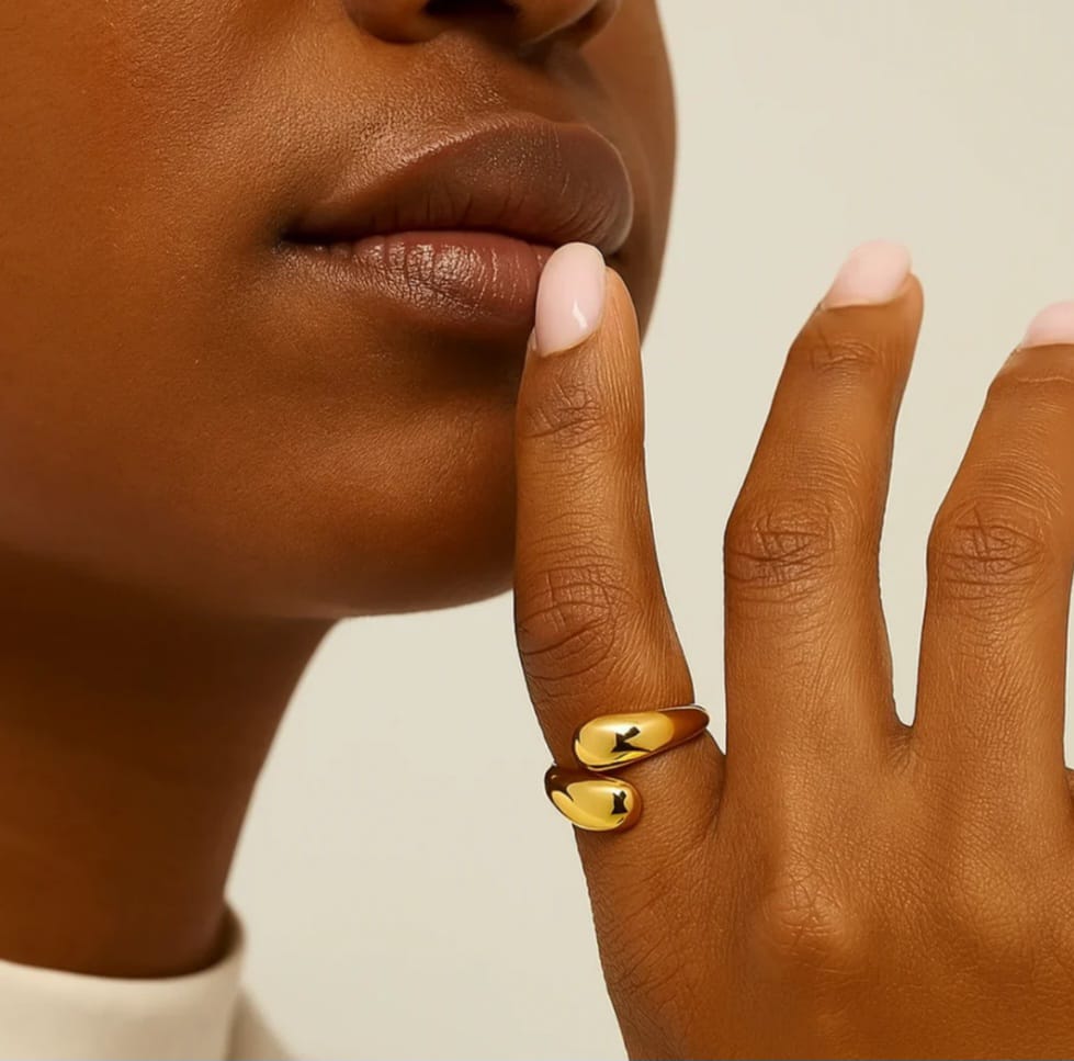 Golden Drift Ring