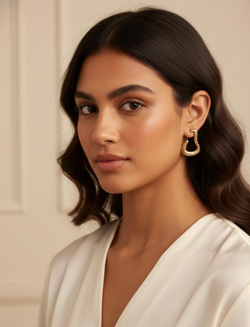 Molten Curve Hoops