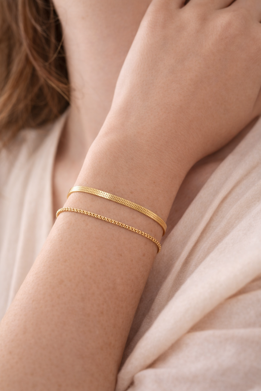 Seren Gold Bracelet