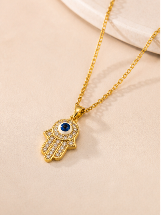 Eterna Nazar Charm Necklace