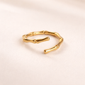 Bamboo Curve Ring