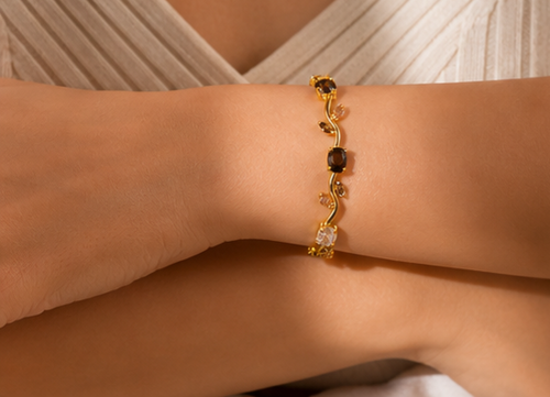Amber Glow Bracelet